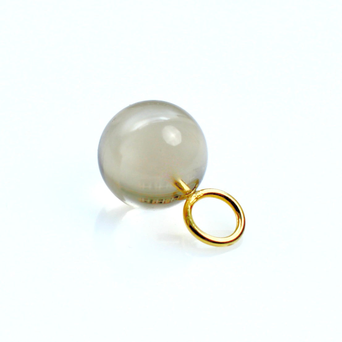 Rauchquarz hell 14mm Anhänger Baba jewellery for happiness