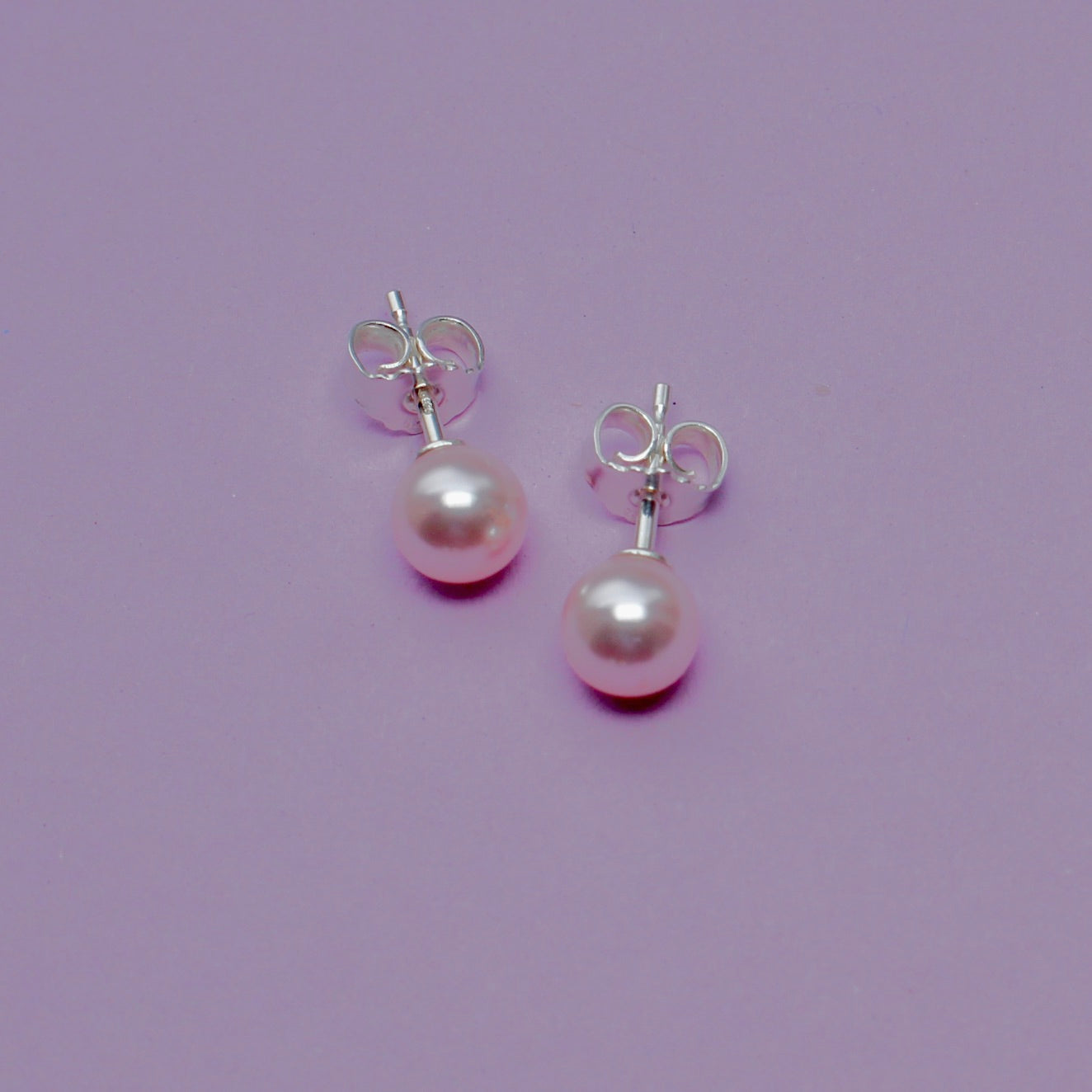 Perlohrstecker 6mm BaBa jewellery for happiness