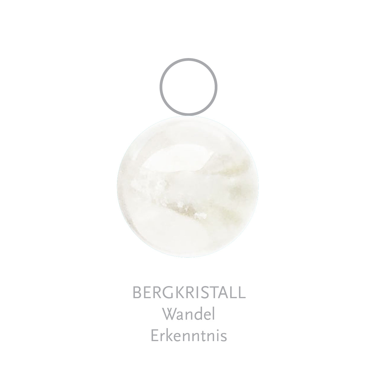 Bergkristall Kugel 10mm BaBa jewellery for happiness