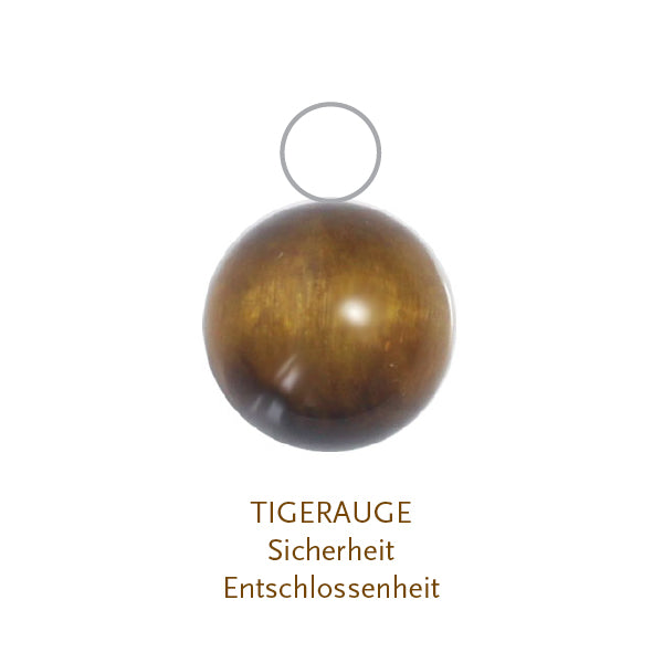 Tigerauge Kugel 10mm BaBa jewellery for happiness