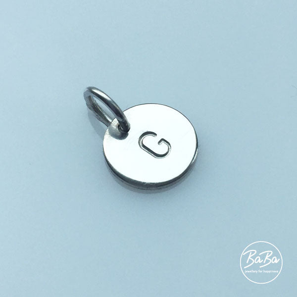 BaBa jewellery for happiness G Silberanhänger 9mm BaBa Love