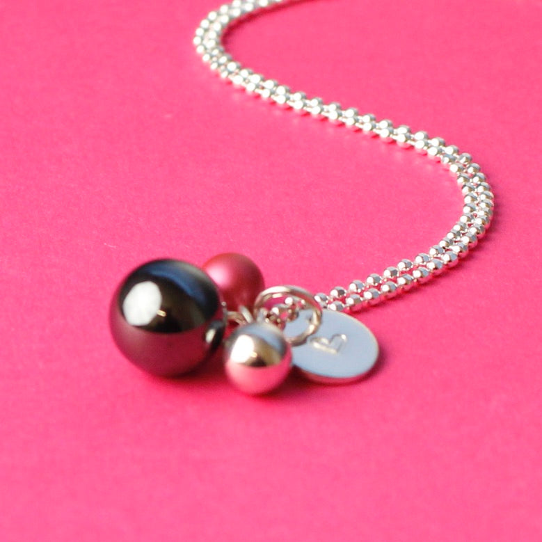 Silberkette Glanzpunkte Baba jewellery for happiness