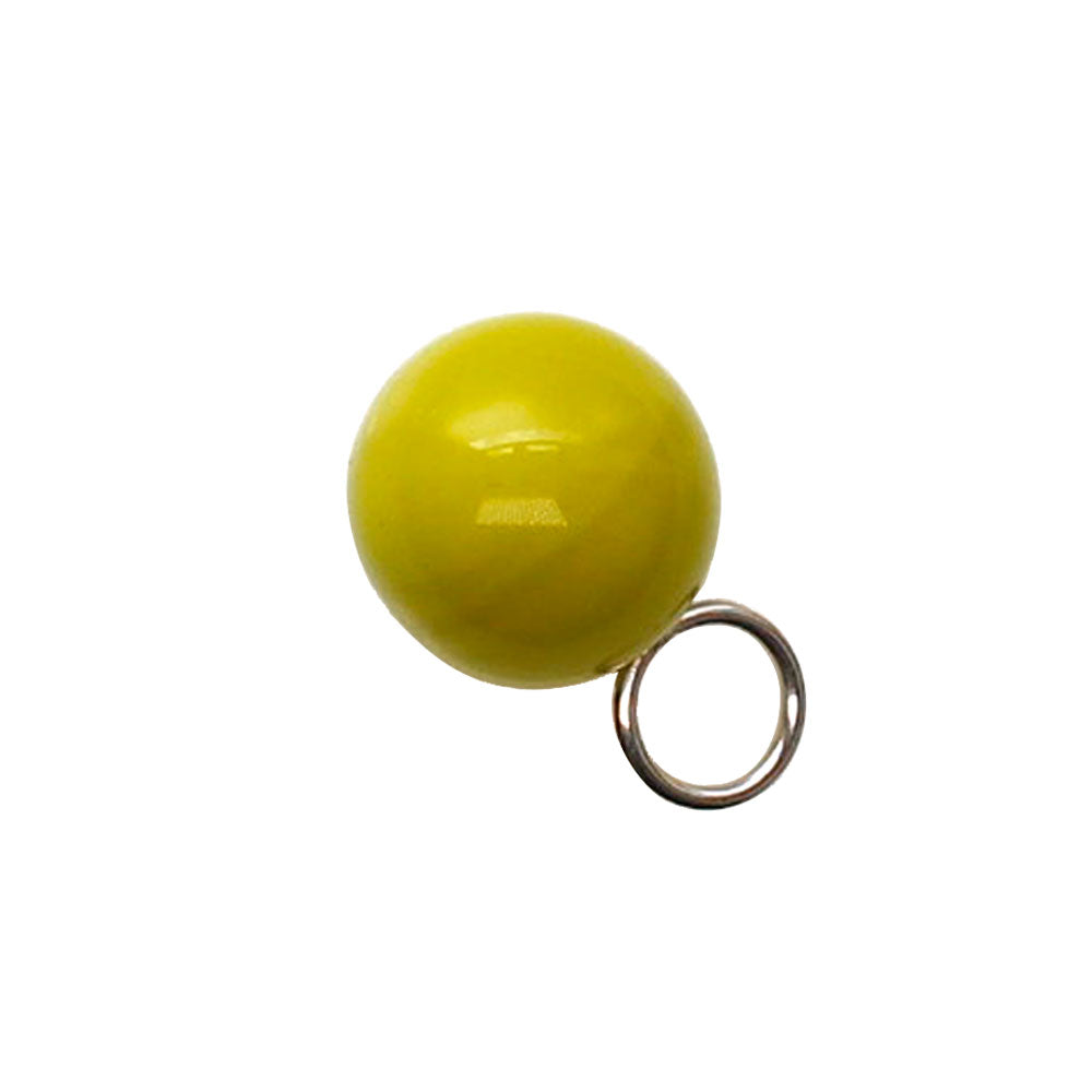 Glaskugel 14mm moosgrün BaBa jewellery for happiness