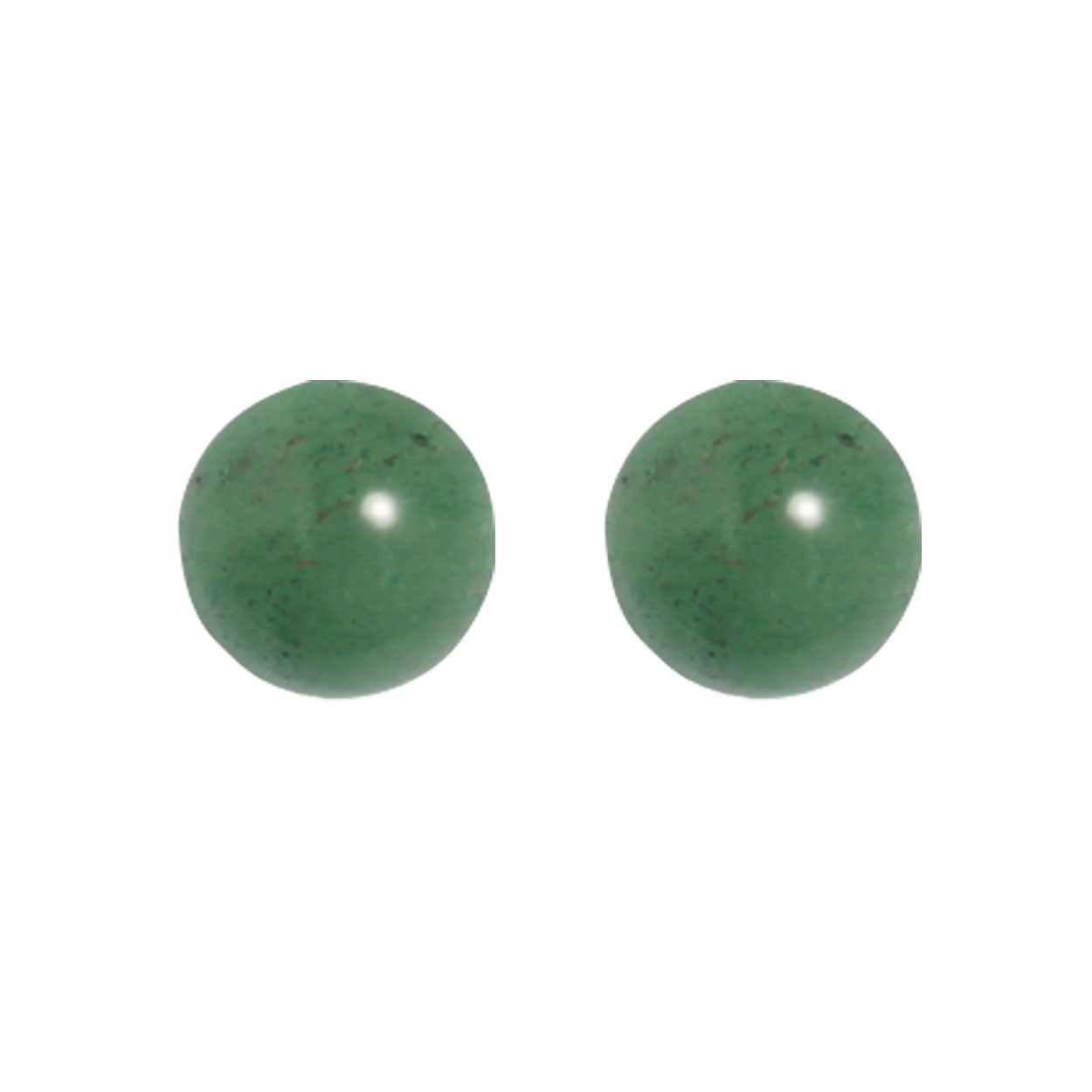 Ohrstecker Aventurin 6mm BaBa jewellery for happiness