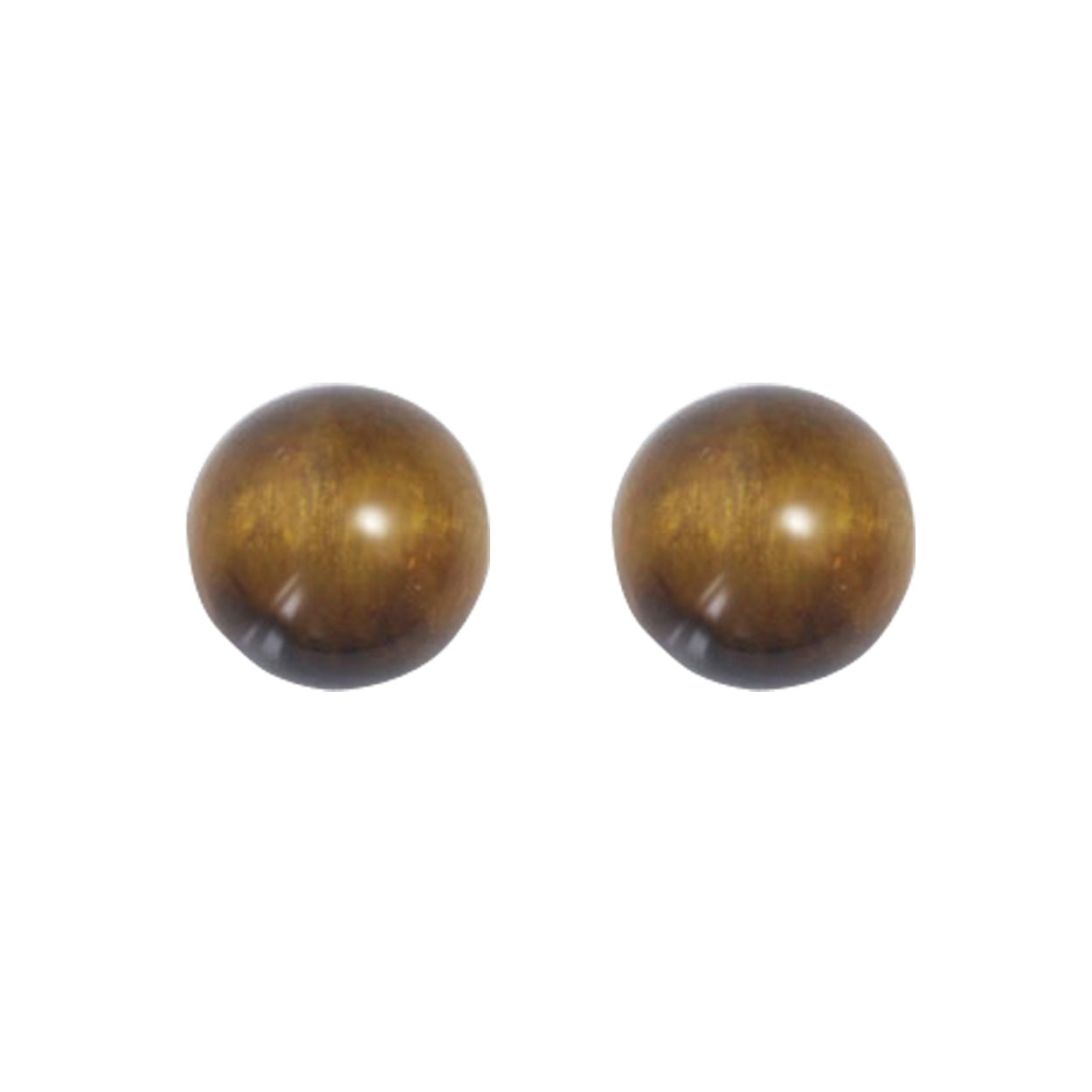 Ohrstecker Tigerauge 6mm BaBa jewellery for happiness