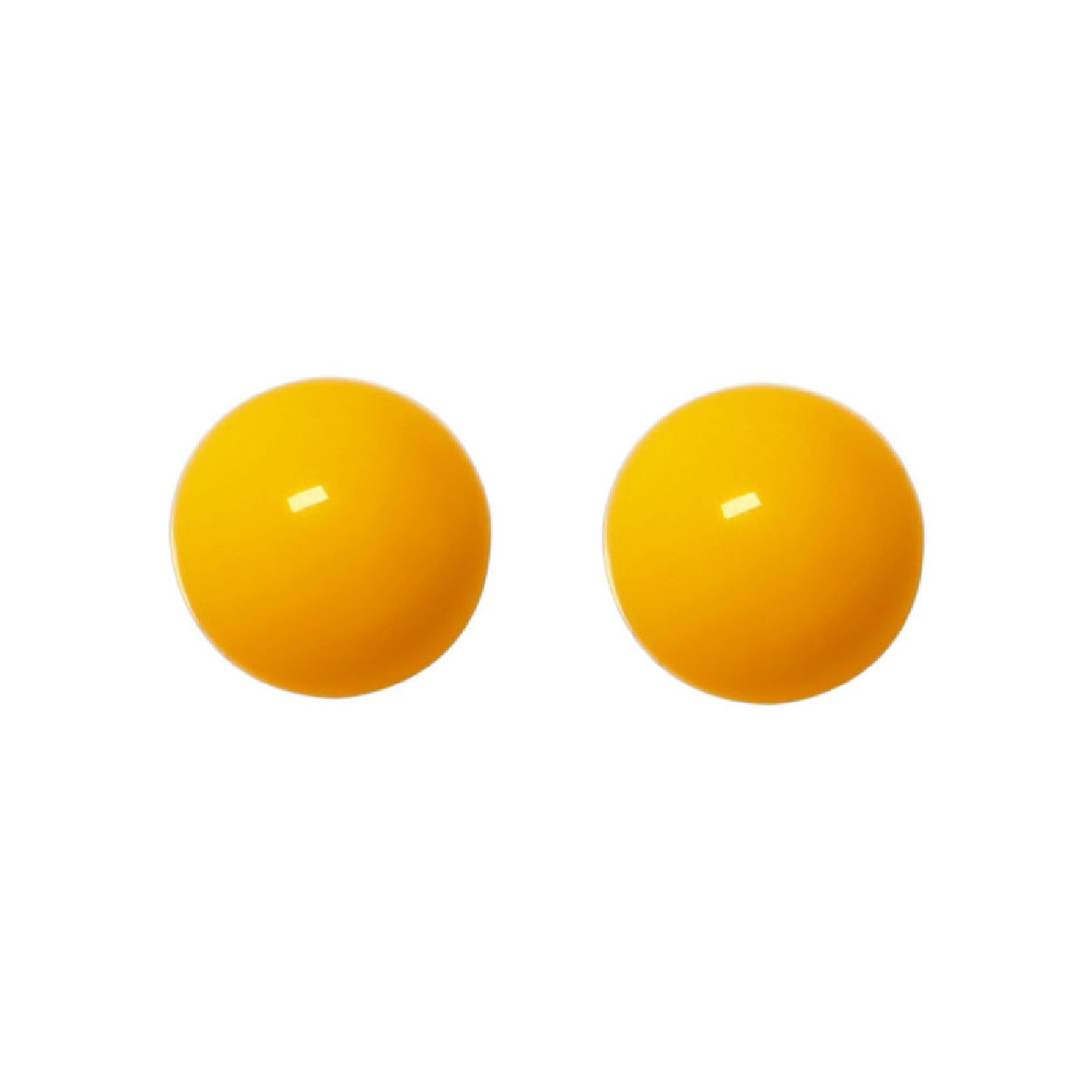 Ohrstecker 6mm goldgeb BaBa jewellery for happiness