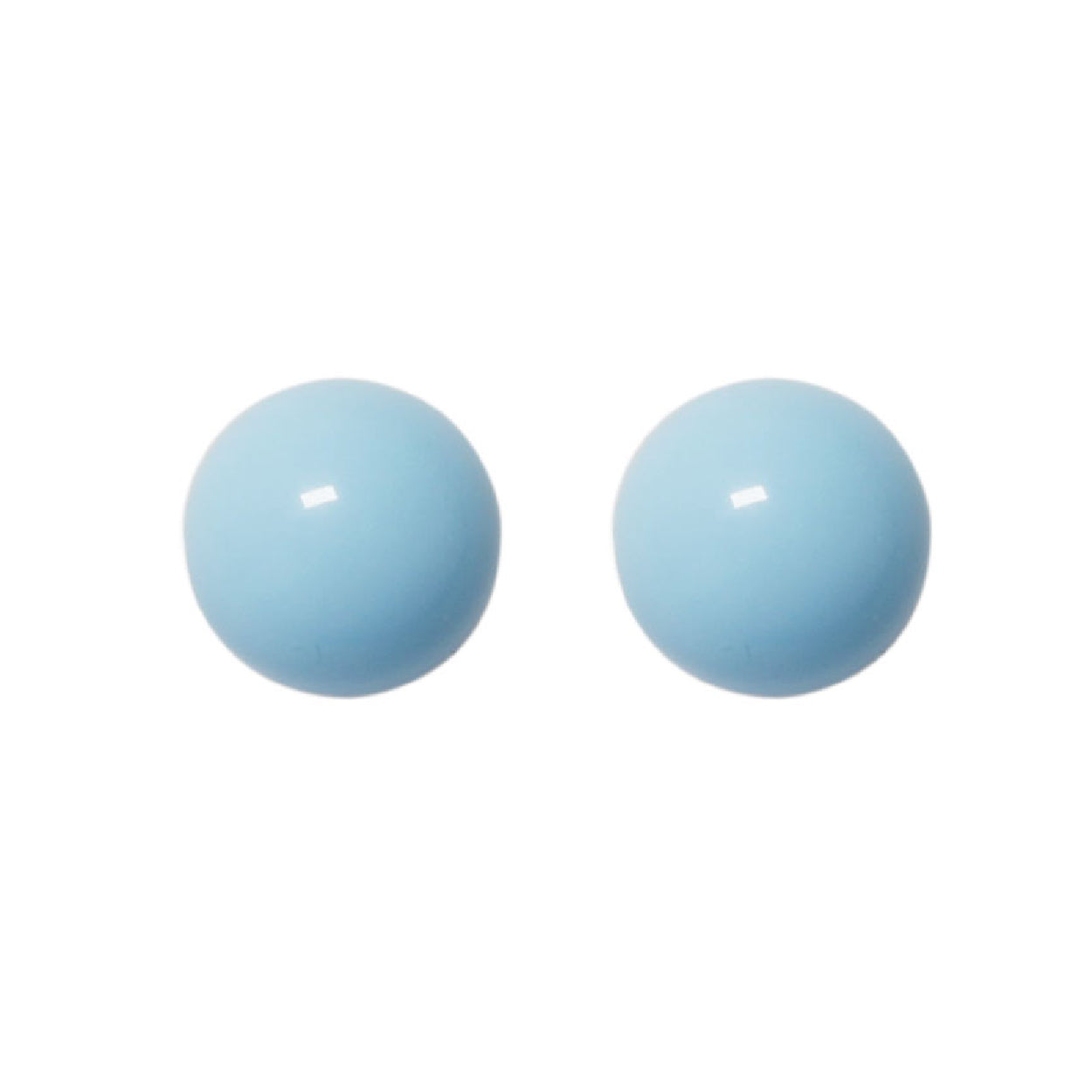 Ohrstecker 6mm hellblau BaBa jewellery for happiness