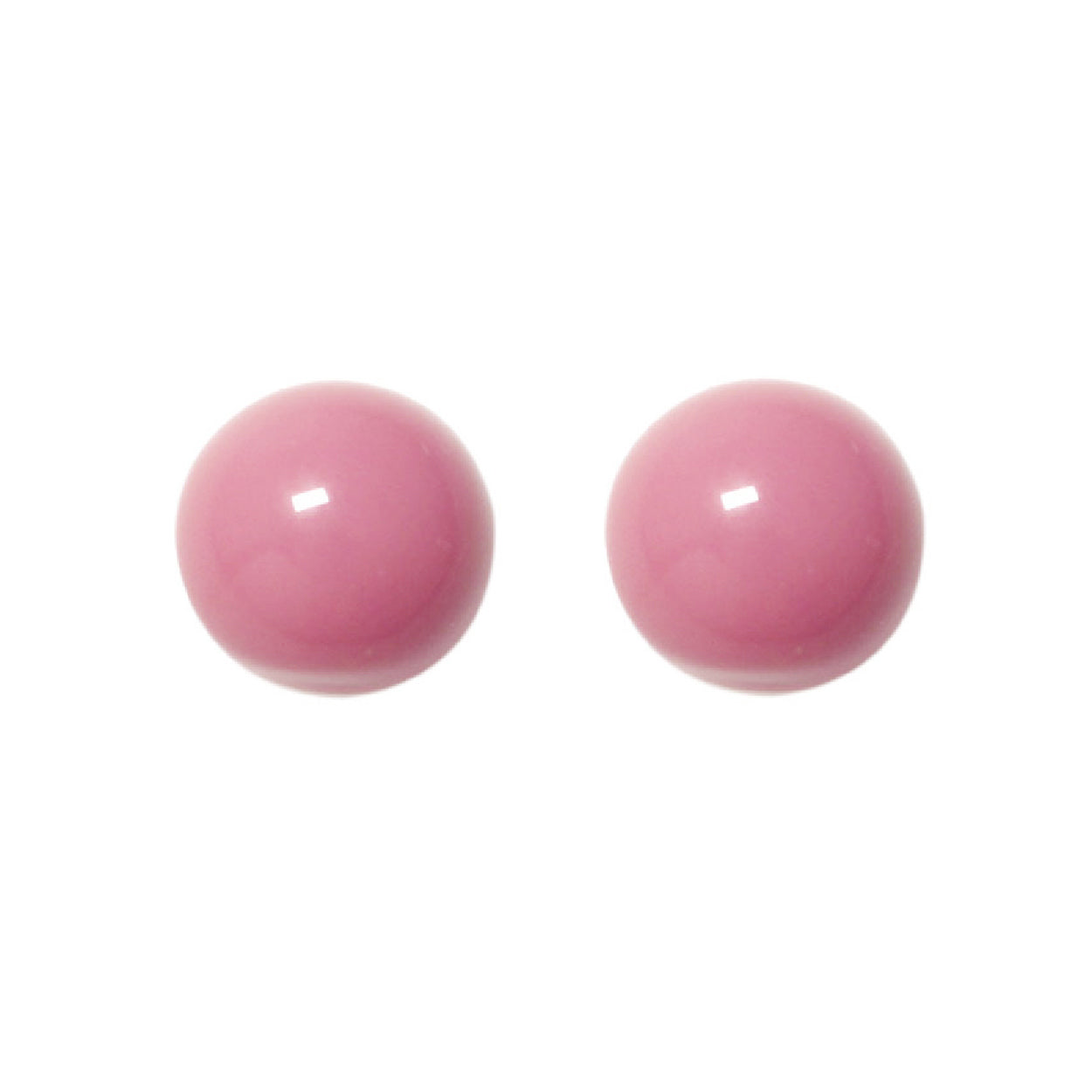 Ohrstecker 6mm rosa BaBa jewellery for happiness