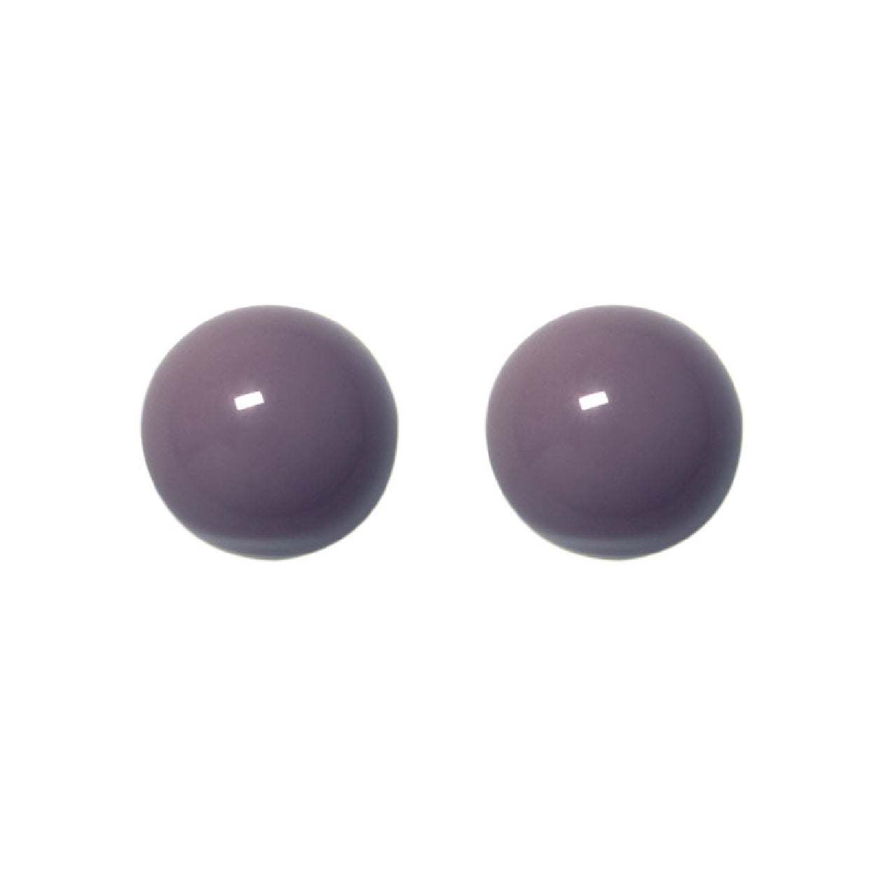 Ohrstecker 6mm violett BaBa jewellery for happiness