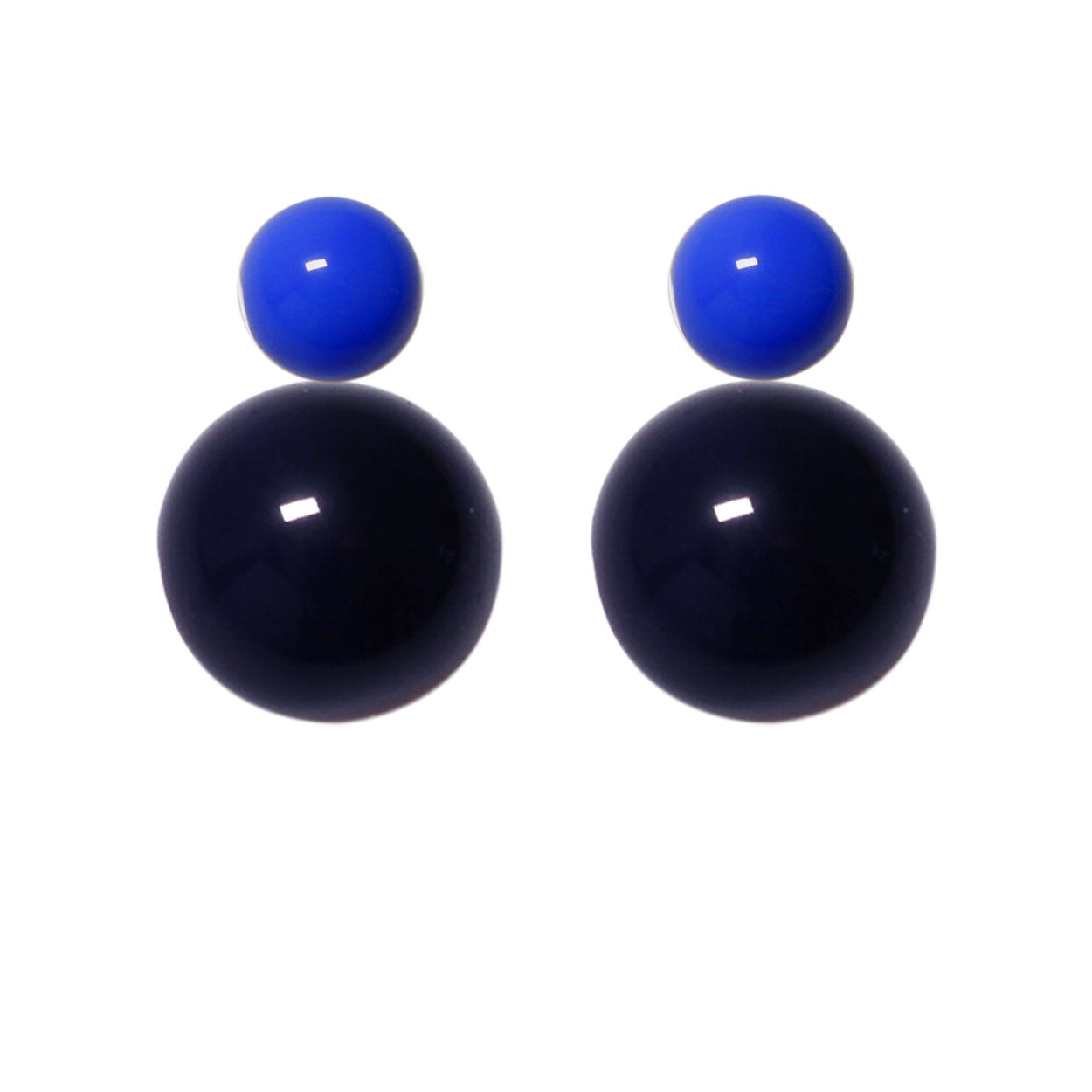 Ohrstecker königsblau nachtblau BaBa jewellery for happiness