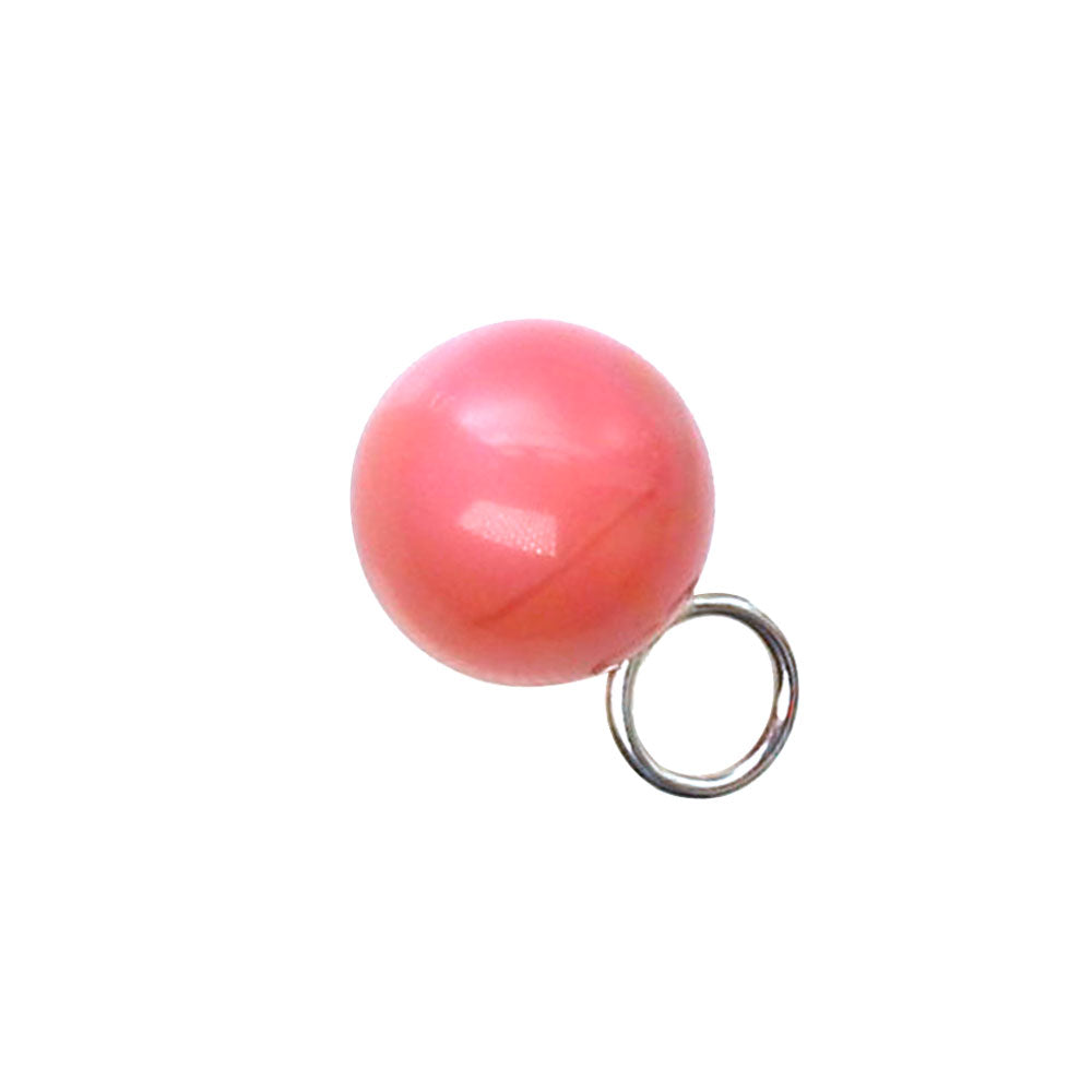 Glaskugel 14mm rosa BaBa jewellery for happiness