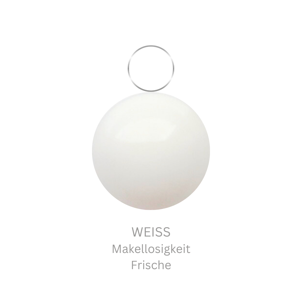 Anhänger mit Glaskugel 10mm