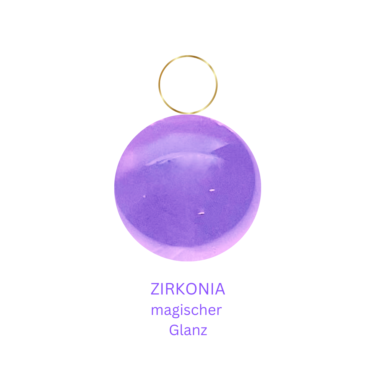 Kurze Kette mit 2 Kugeln, gold/ verschiedene Edelsteine