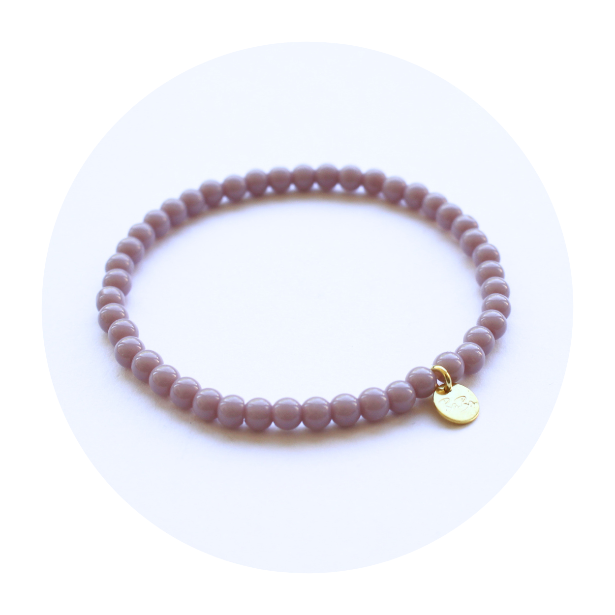 ARMBAND aus farbigen Glasperlen