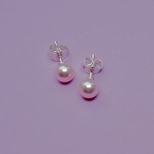 Perlohrstecker 6mm BaBa jewellery for happiness