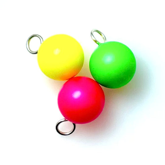 Kugel Anhänger neon 10mm Baba jewellery for happiness