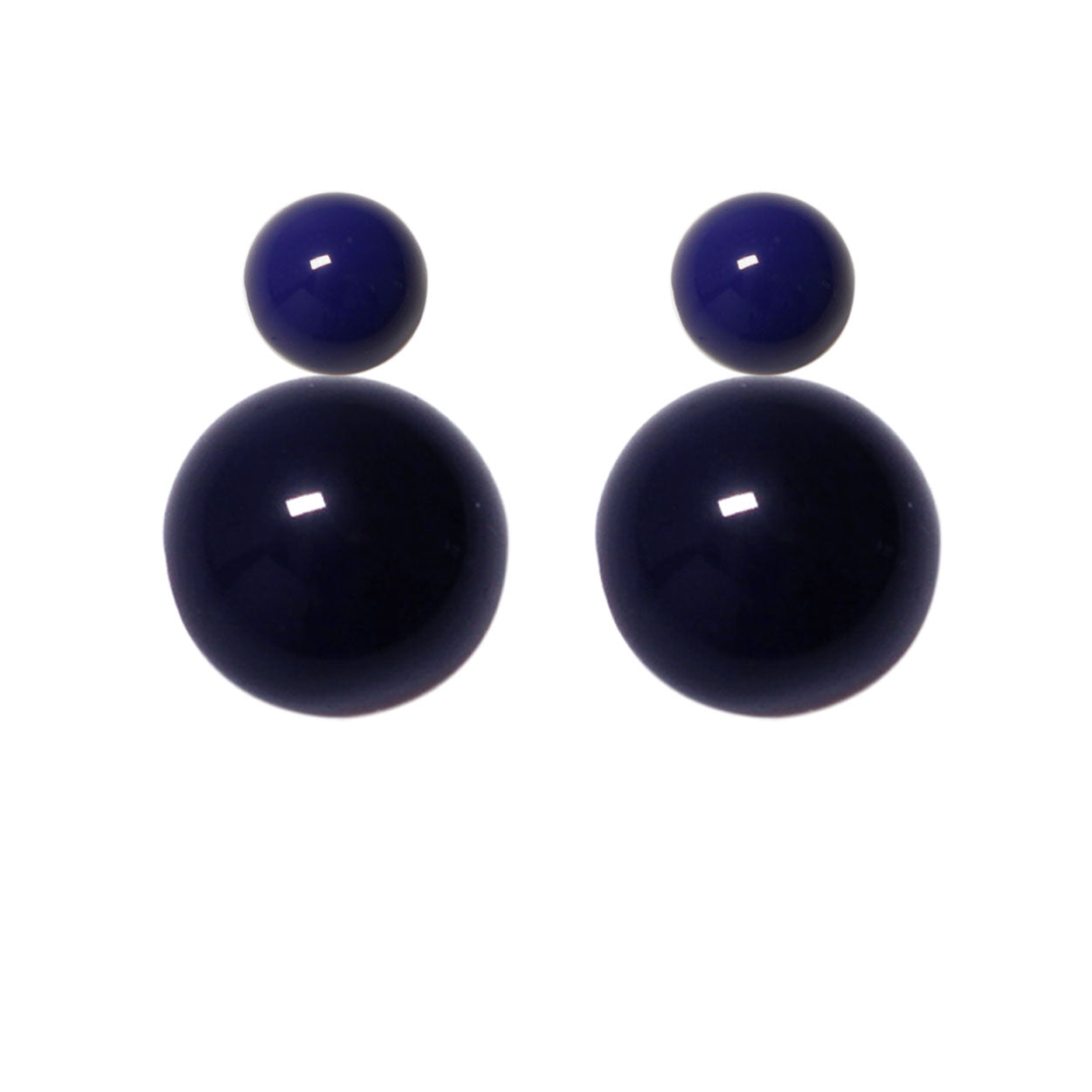 Ohrstecker-dunkelblau-nachtblau BaBa jewellery for happiness