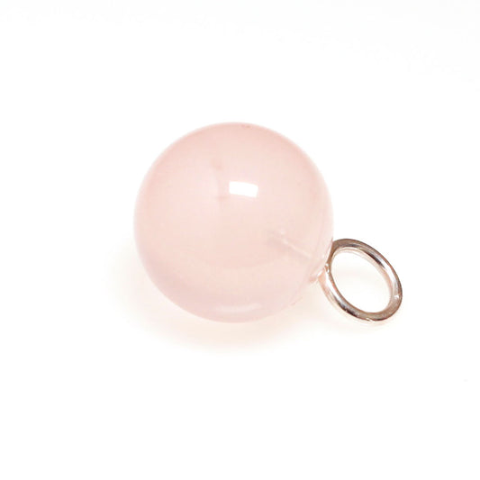 Rosenquarz Kugel Anhänger BaBa jewellery