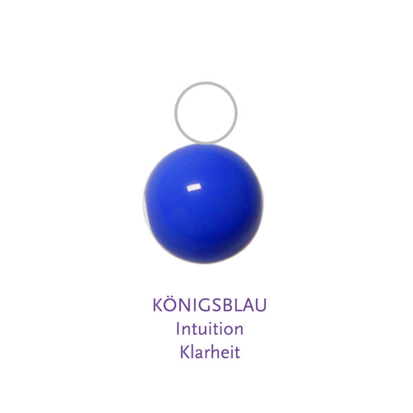 Königsblau 6mm Silberöse BaBa jewellery for happiness